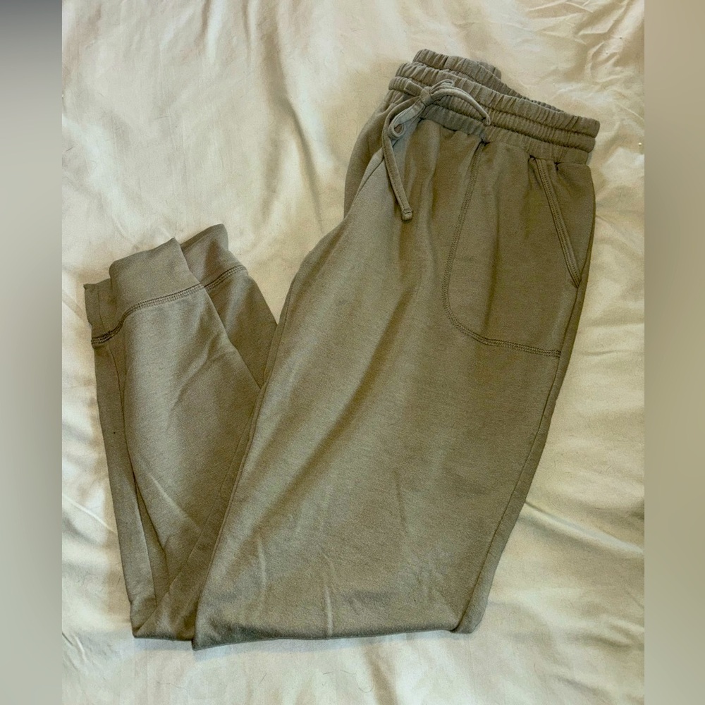 sage green sweatpants